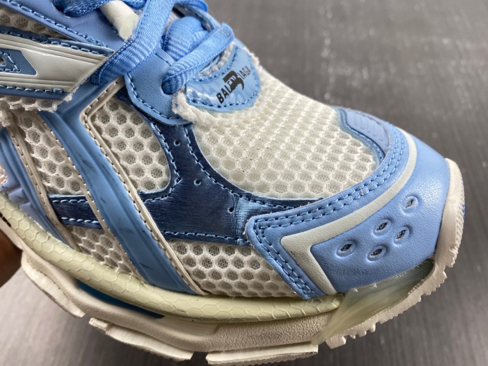 Balenciaga Women's Blue and White Trainers