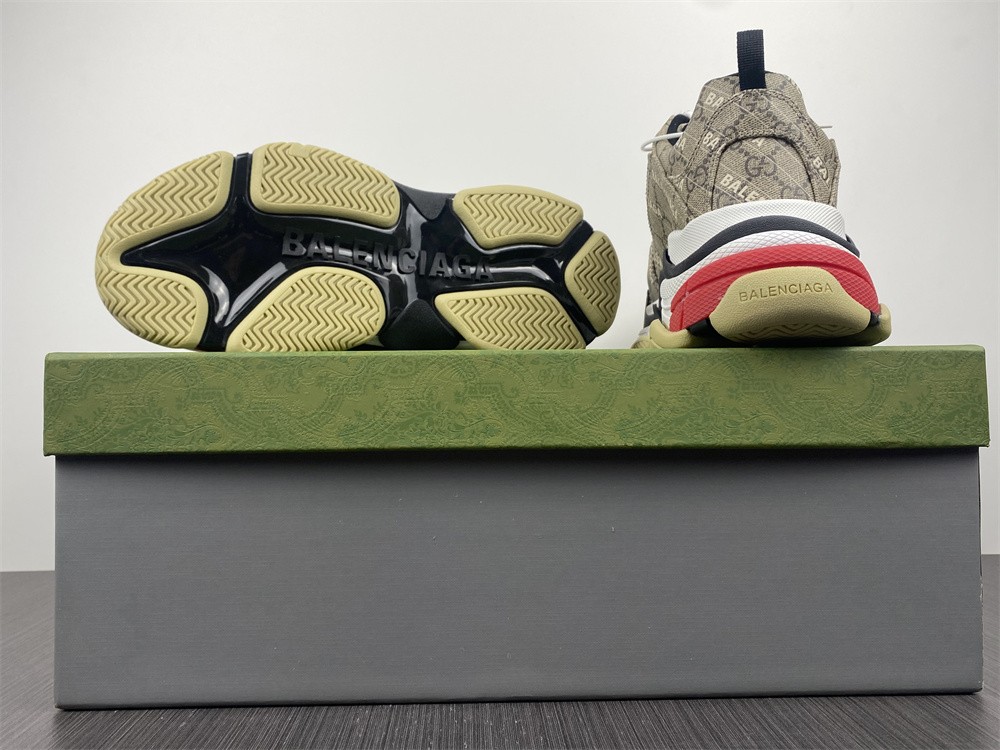 Gucci x Balenciaga Triple S Sneaker 'The Hacker Project' | Brown | Men's