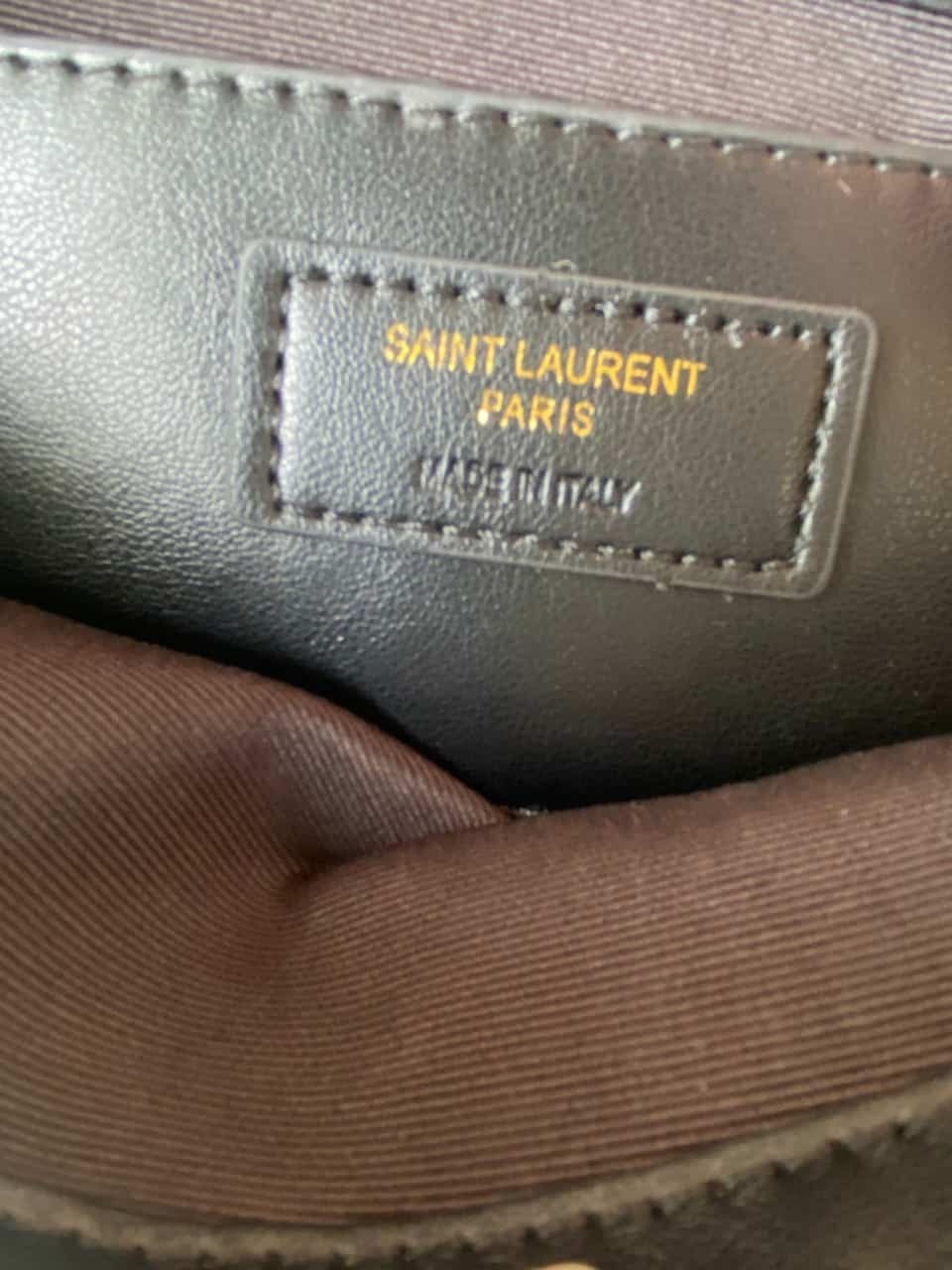 Saint Laurent Black Quilted Leather Icare Maxi Shopping Tote Bag