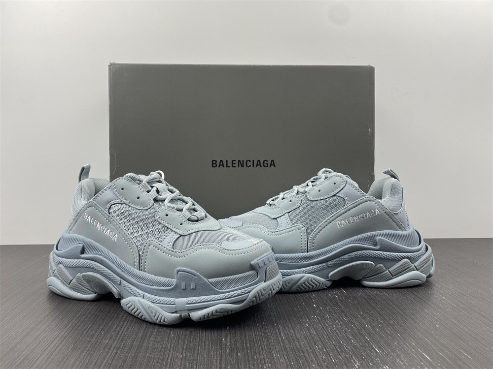 Balenciaga Women's Triple S Sneakers Light Blue