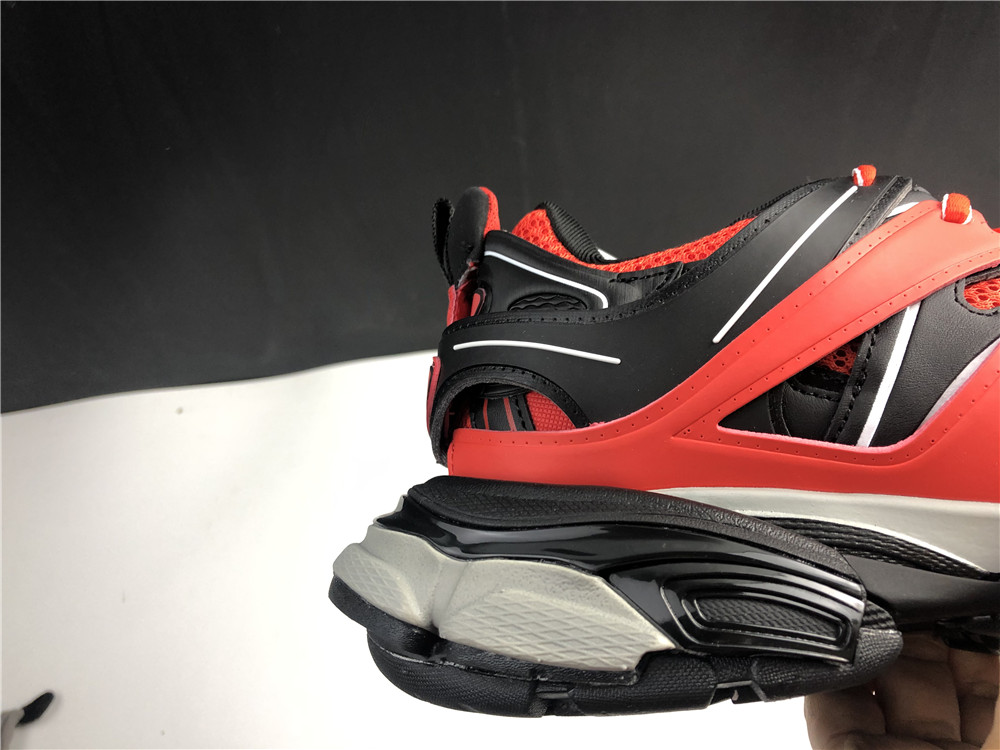 Balenciaga Track Sneaker 'Red Black' - Balenciaga - 542023 W3AD1 6192 - red/grey/black/white
