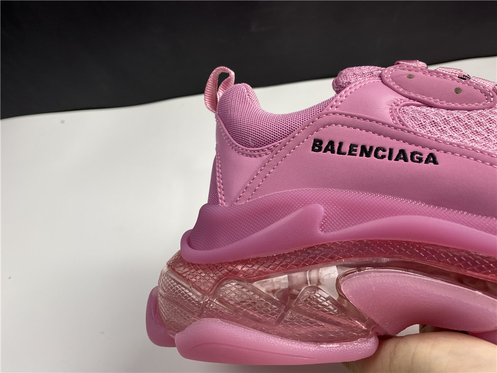 Balenciaga Triple S Clear Sole Pink (Women's)