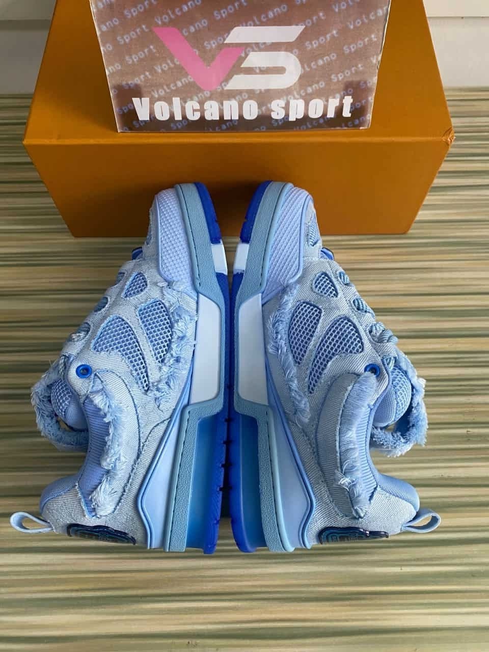 LV Skate Sneaker Sky Blue