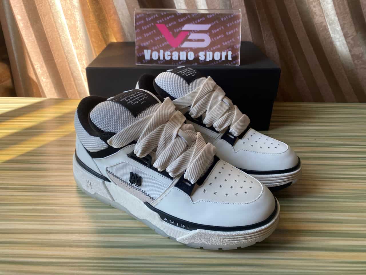 Amiri Leather MA-1 Sneakers