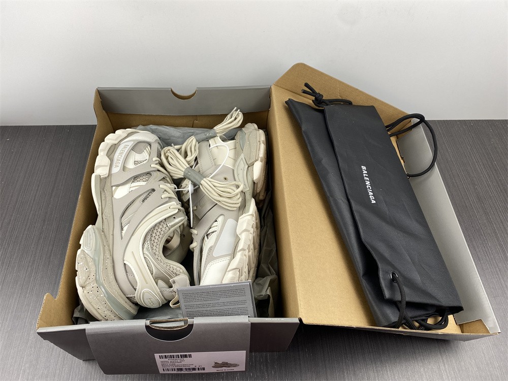 Balenciaga Track Women's Beige And Grey Sneakers