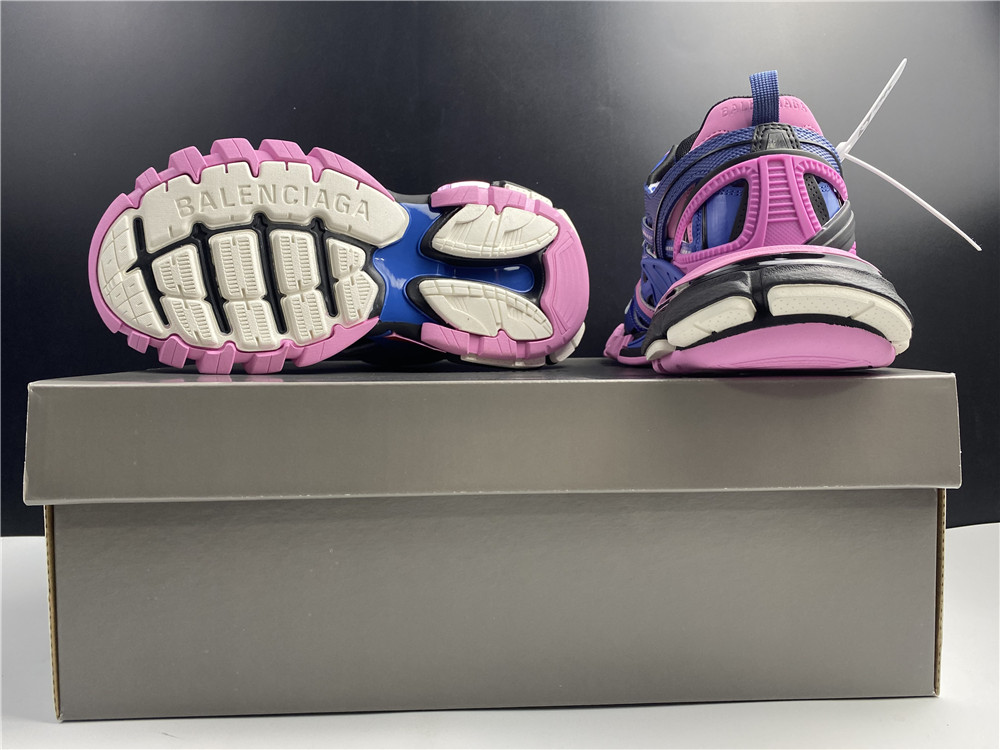 Balenciaga track 2.0 pink/blue