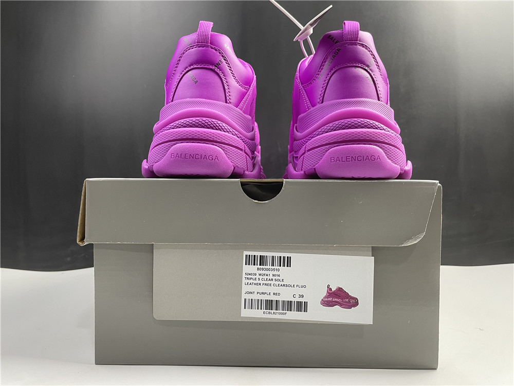 Balenciaga Pink Athletic Shoes