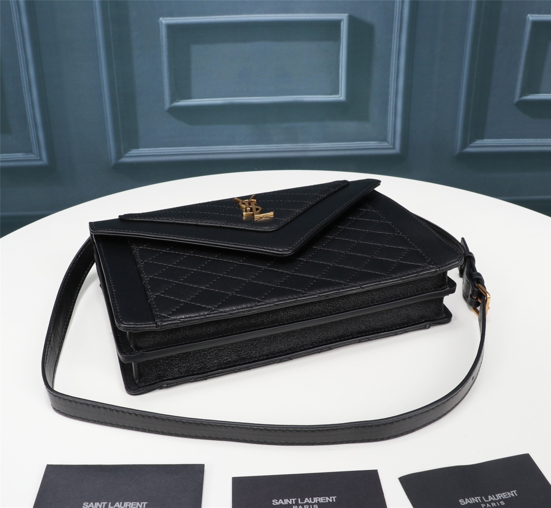 YSL 668863(2) 26×18×5cm