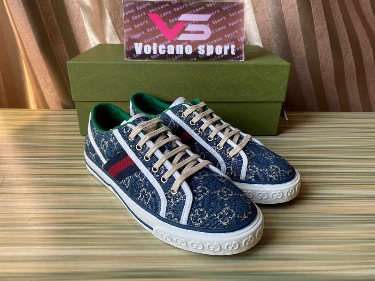 GUCCI Navy Blue Sneakers
