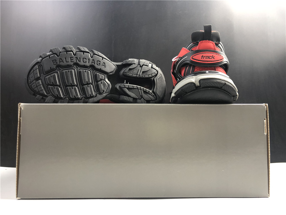 Balenciaga Track Sneaker 'Red Black' - Balenciaga - 542023 W3AD1 6192 - red/grey/black/white