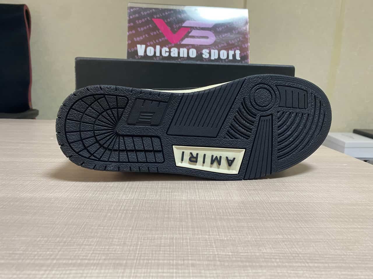 AMIRI Skel Top Low White Black MFS0031