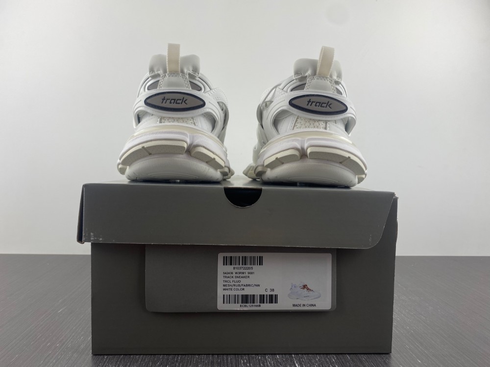 (Women) Balenciaga Track Trainer 'White' 542436 W1GB1 9000