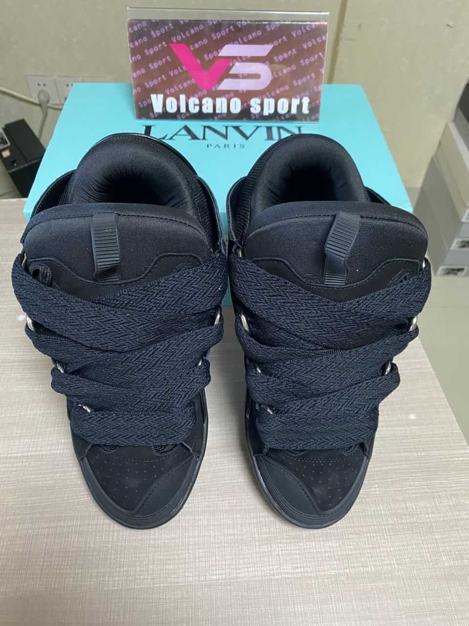 Lanvin Curb Sneaker Black