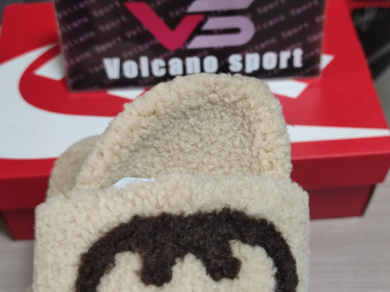 GUCCI Fleece Slippers