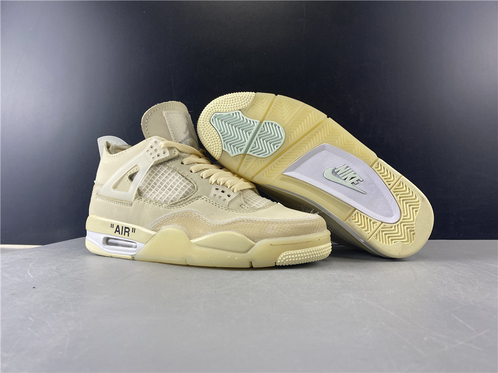 Air Jordan 4 RERO x Off-White AQ9129-100