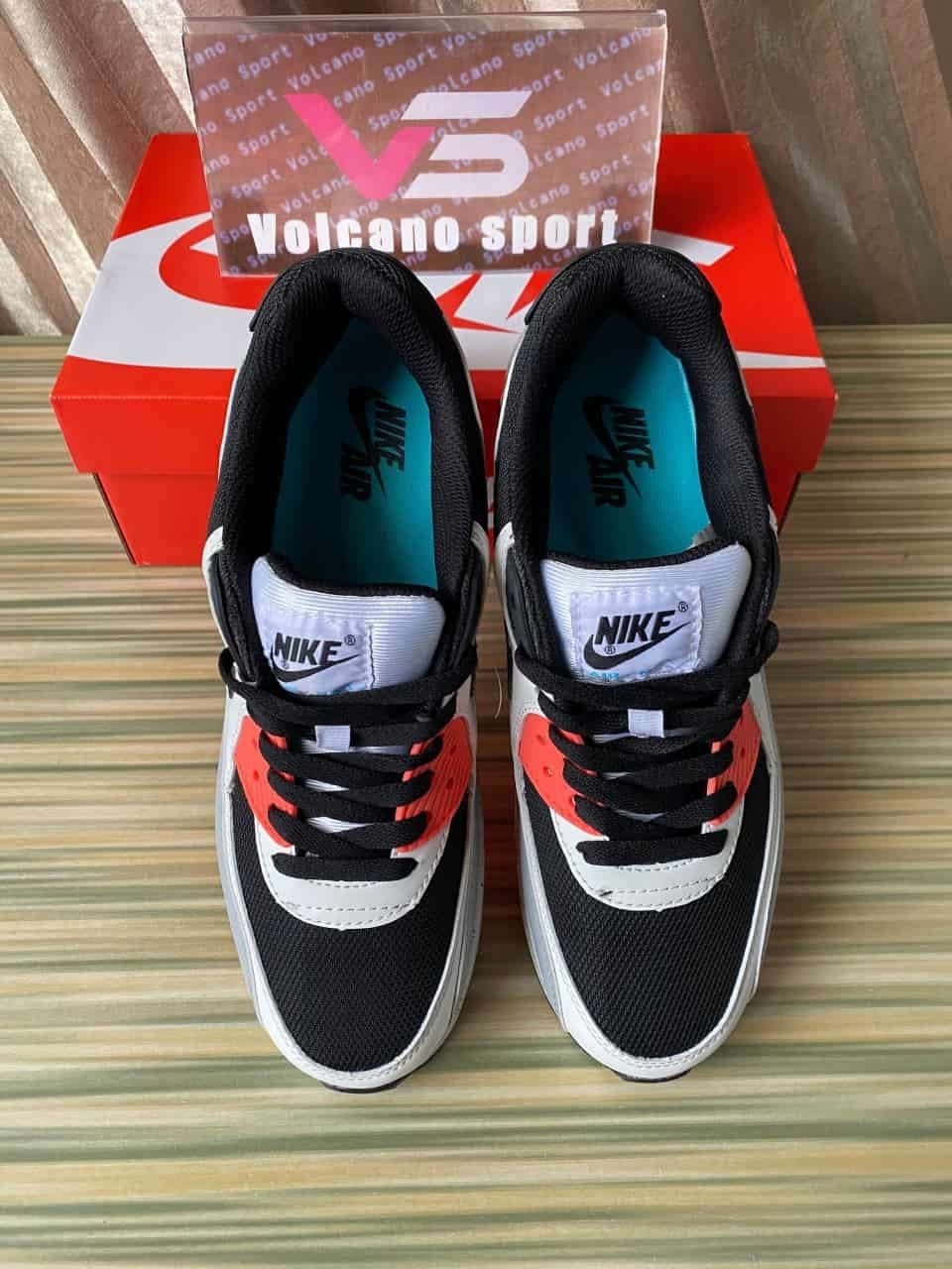 Nike Air Max 90 White Orange Black DC9845-100