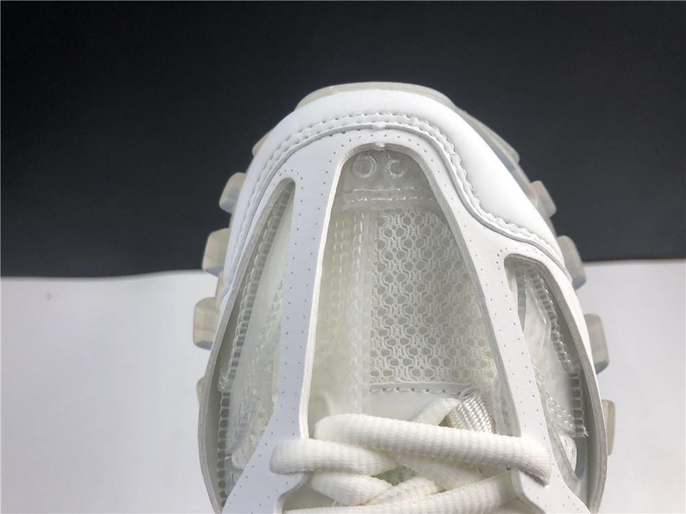 Balenciaga Track White Clear Sole Lowtop Sneaker 647742