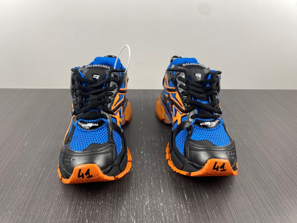 Balenciaga Runner Sneaker Blue Orange