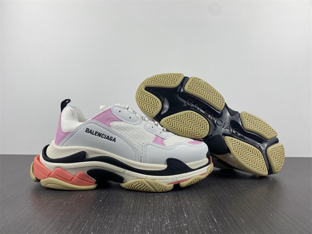 Balenciaga - Triple S Trainer - Leather White for Women