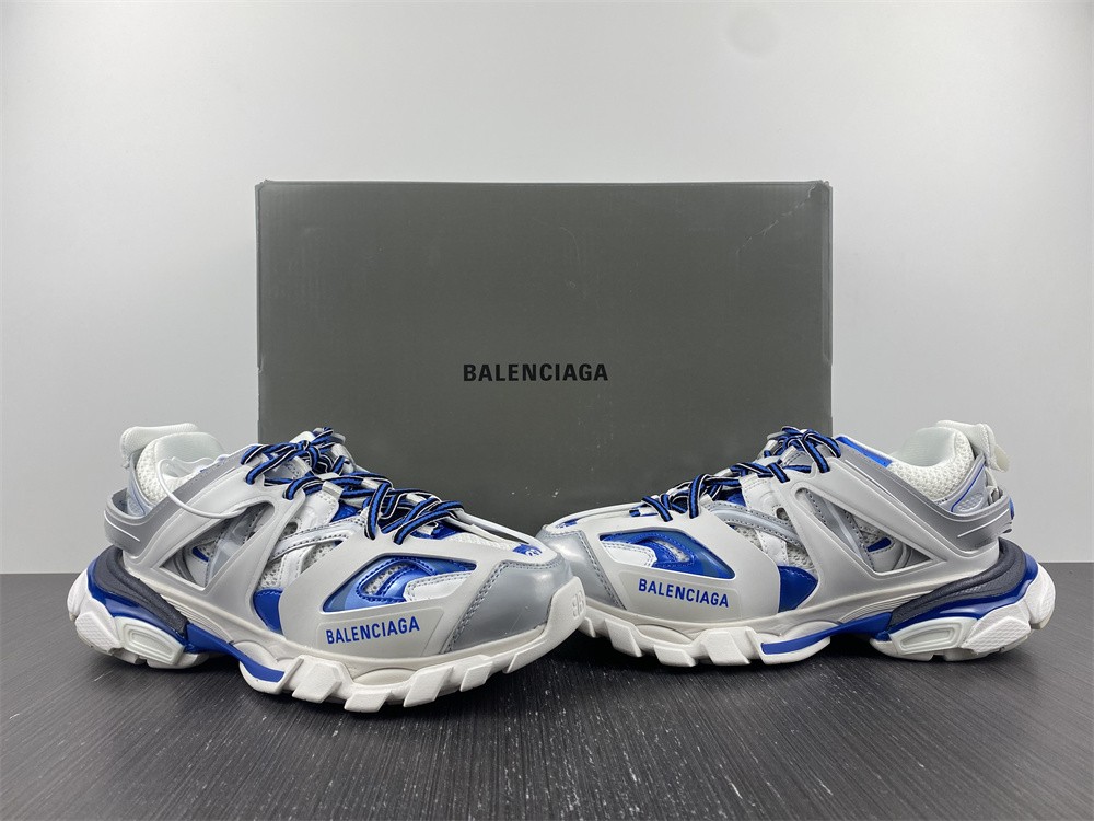 Balenciaga Track White Blue