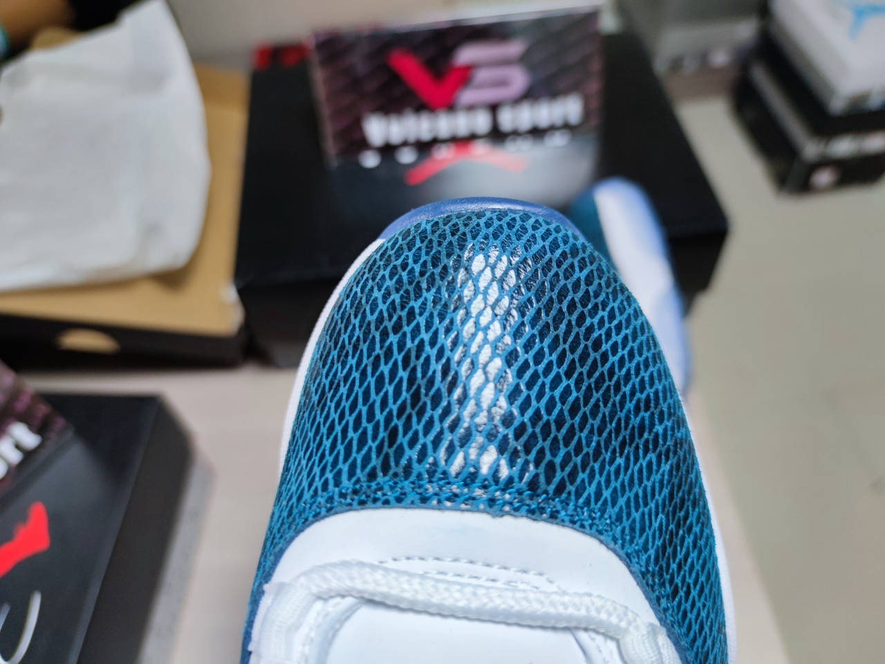 Jordan 11 “Navy Blue Snakeskin”