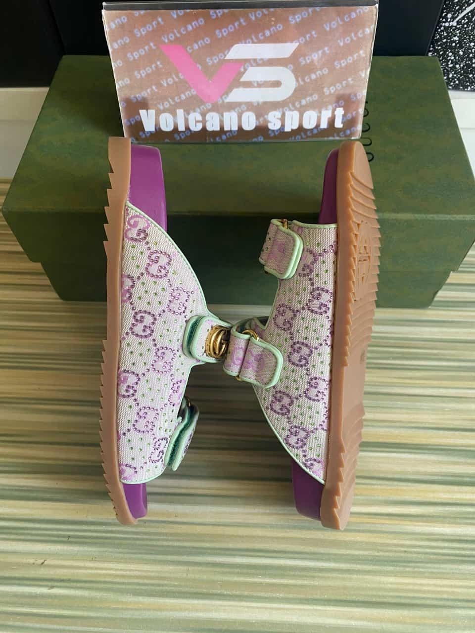 GUCCI Women's Sandal With Double G