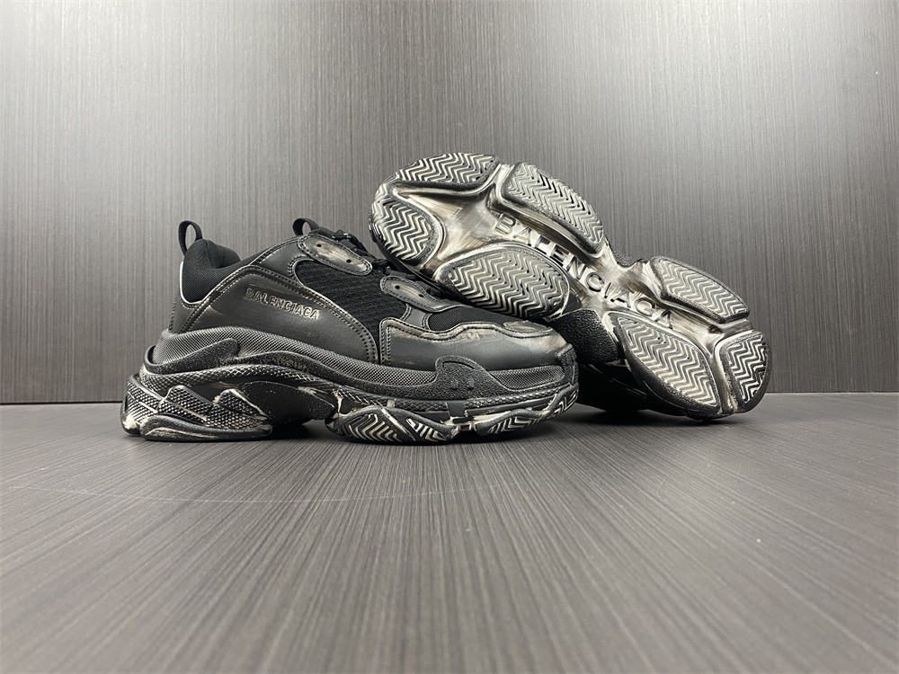Balenciaga Triple S 'Faded Black' 536737-W3CN3-1000
