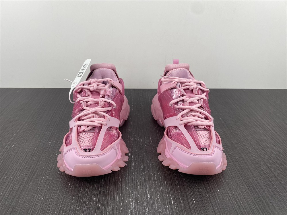 Balenciaga Wmns Track Sneaker 'Clear Sole - Pink'