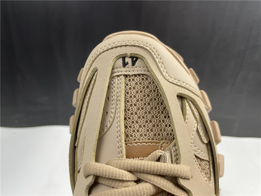 Balenciaga Track Beige Metallic Gold