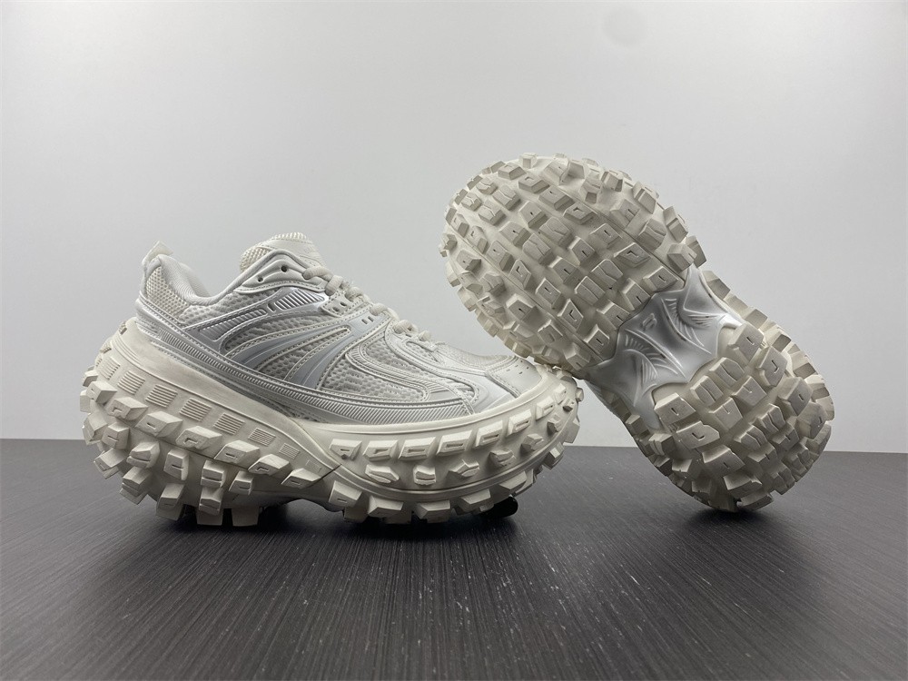 Balenciaga Men's Defender Sneaker in Beige