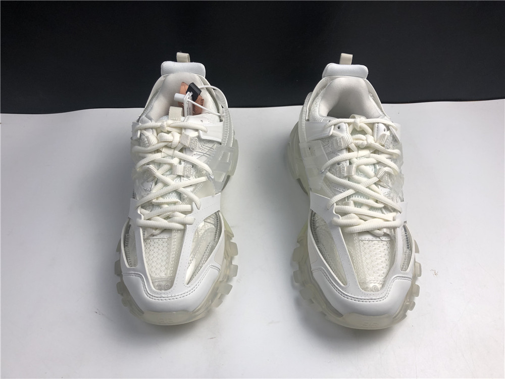 Balenciaga Track White Clear Sole Lowtop Sneaker 647742