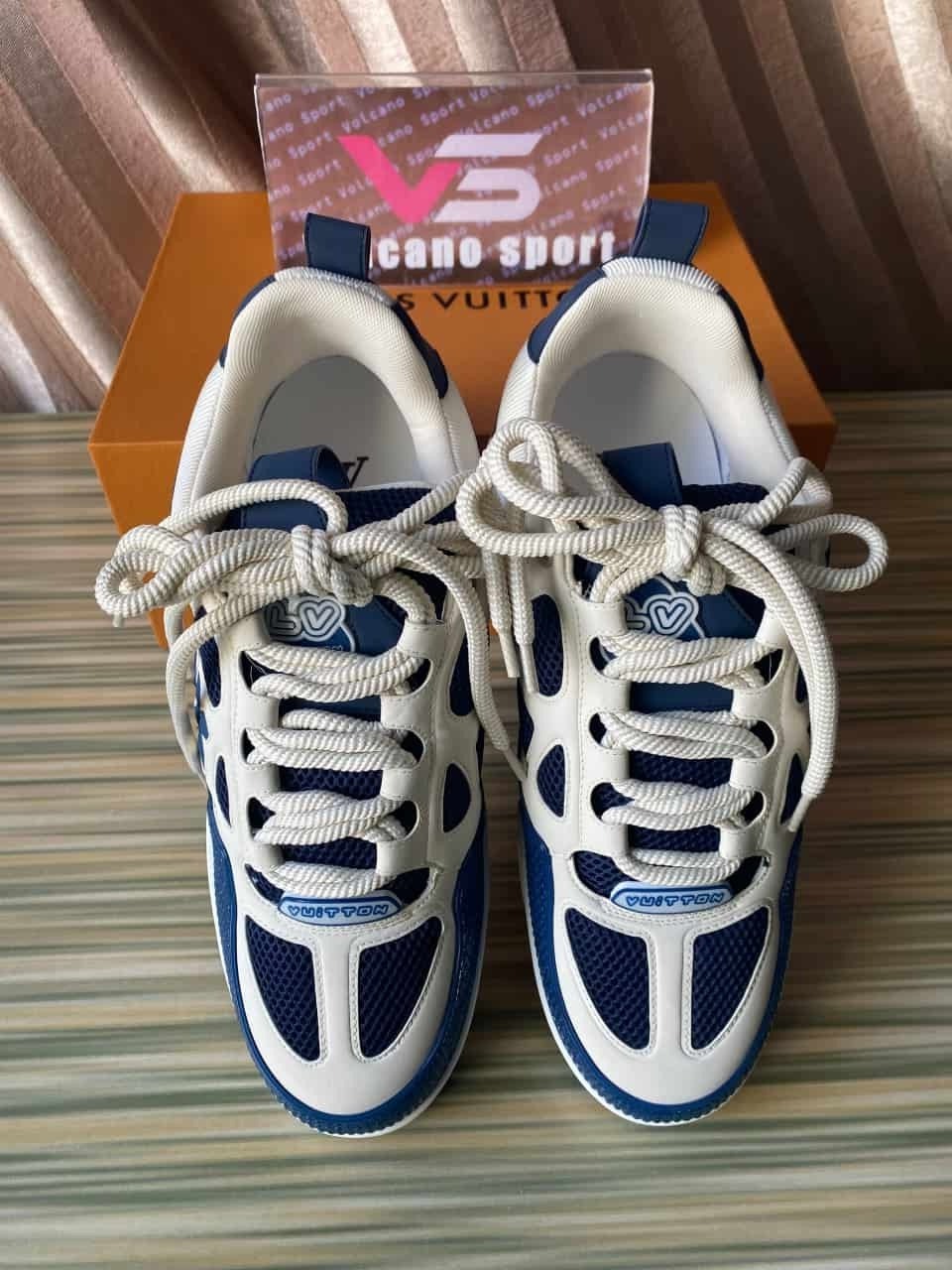 LV Skate Sneaker Marine White