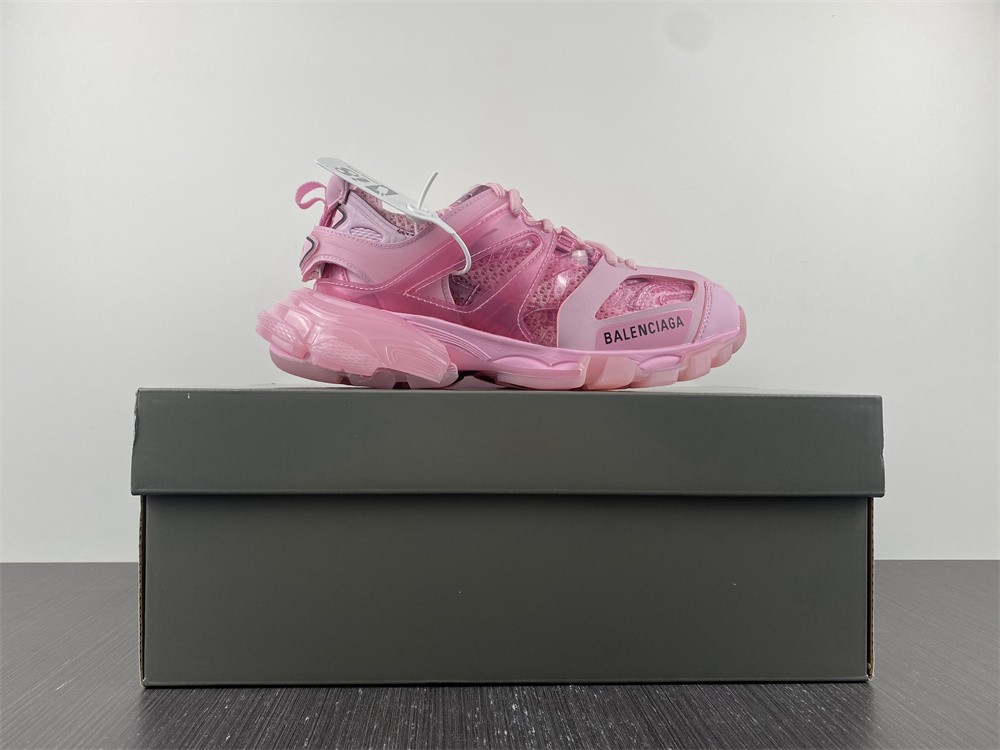 Balenciaga Wmns Track Sneaker 'Clear Sole - Pink'