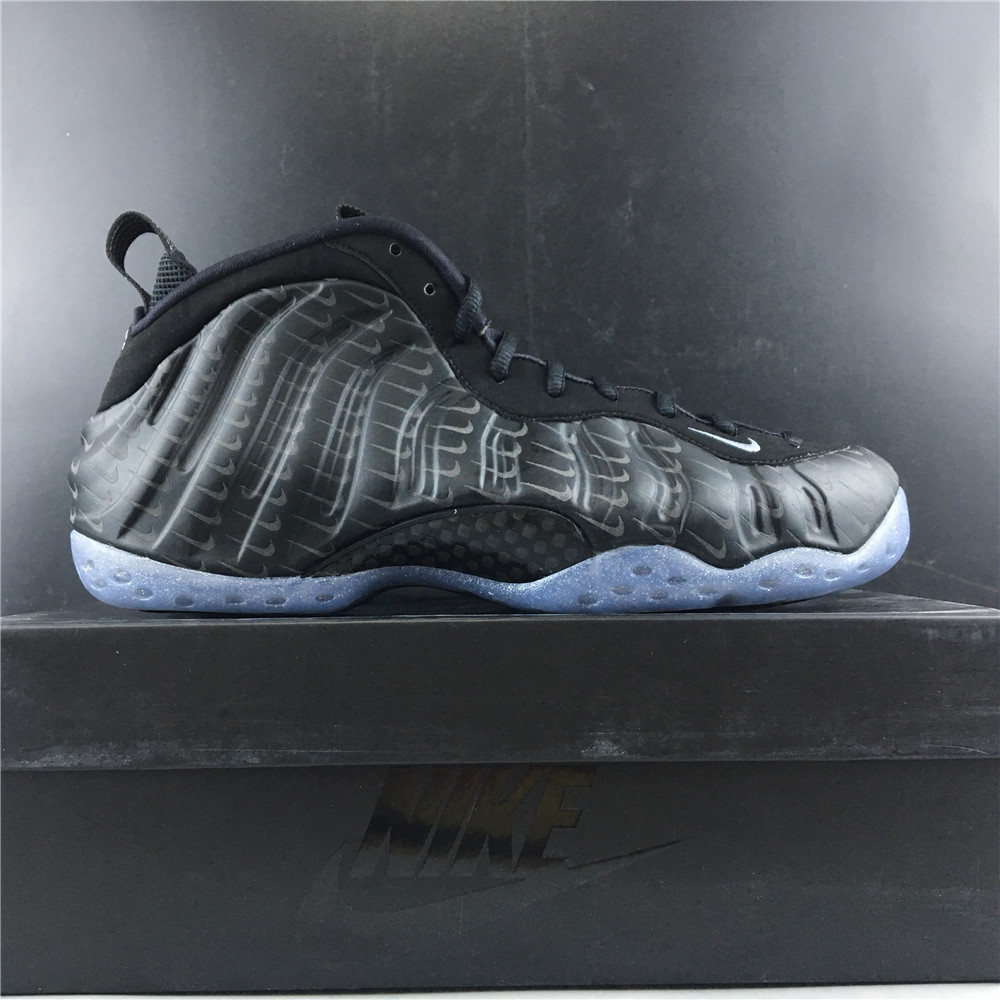Nike Air Foamposite One All-Over Swoosh Black CV0369-001