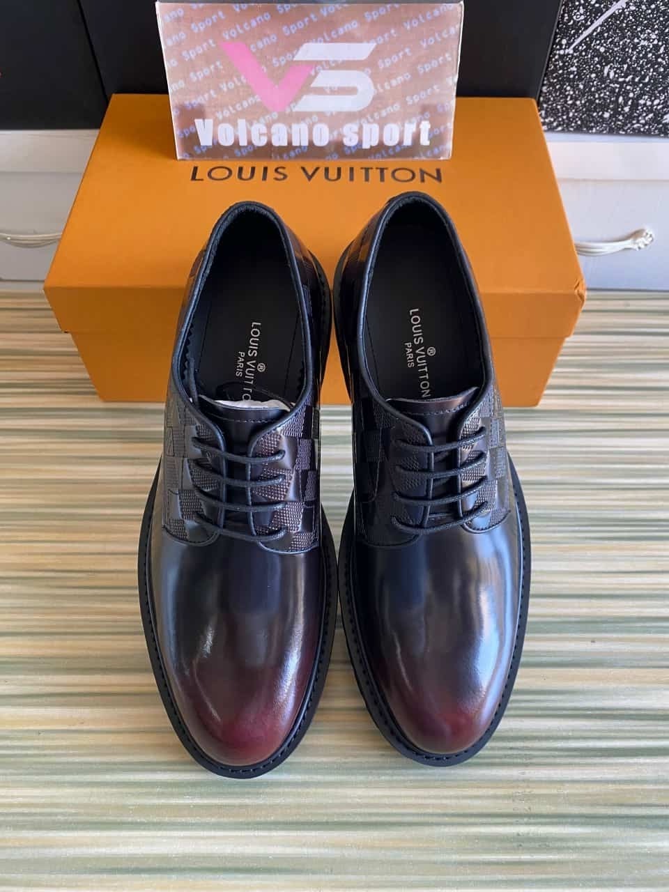 LV leather shoes