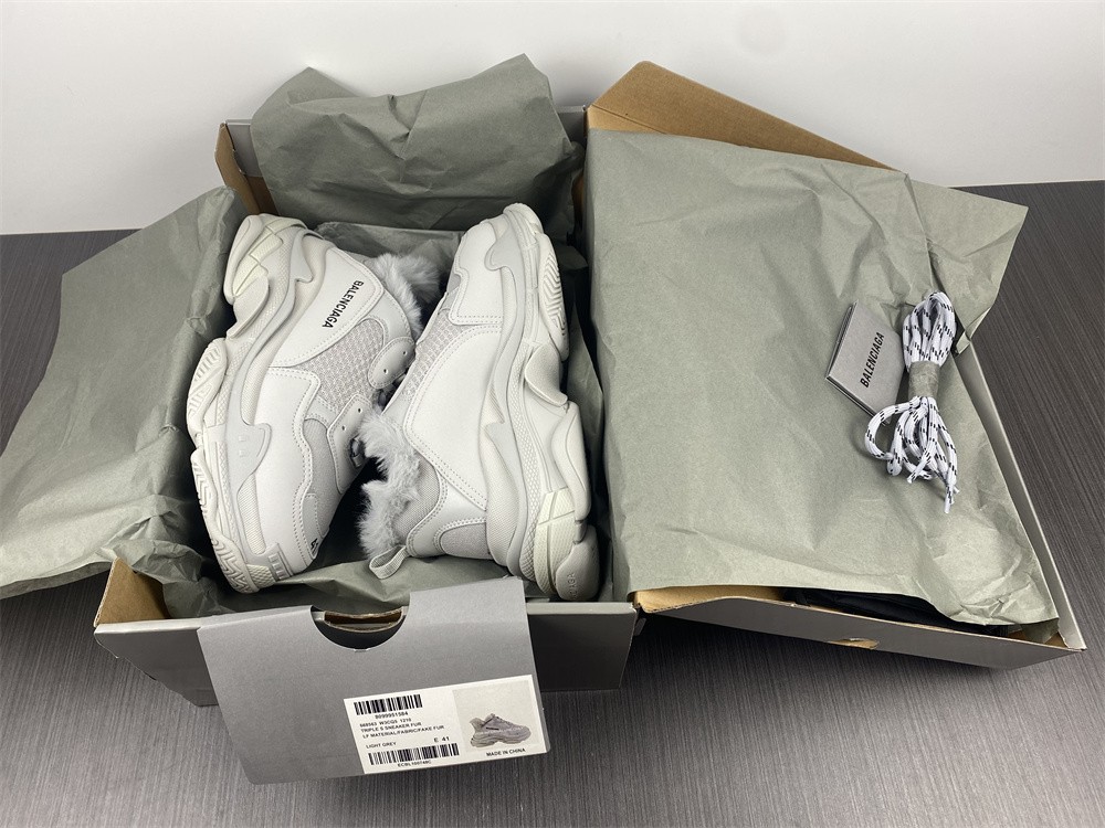 Balenciaga slivers color women's sneakers