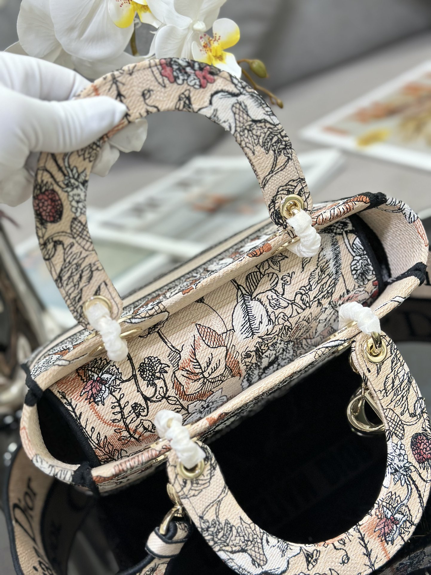 Dior Lady D-Lite 6605 24 x 20 x 11cm