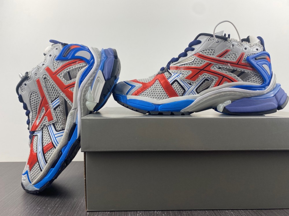Balenciaga Runner Sneaker 'Grey Red Blue'