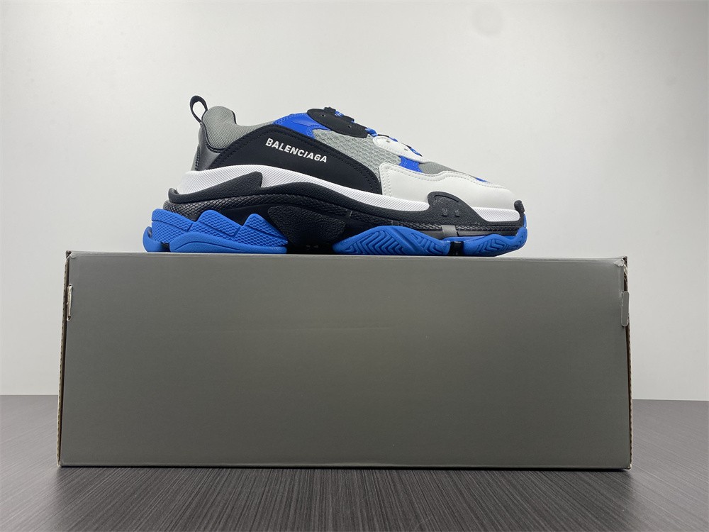 Balenciaga Balenciaga Triple S blue,black and silver