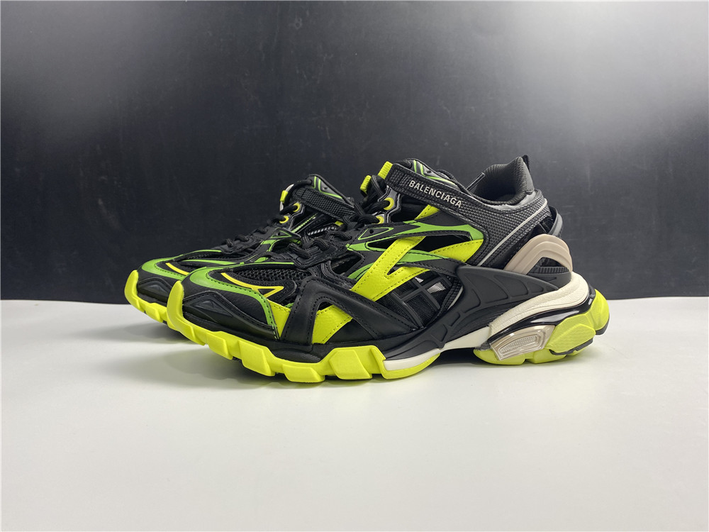 Balenciaga Track Black Fluorescent Yellow