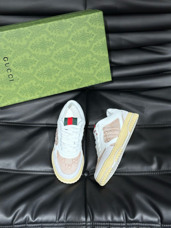 Gucci Re-Web White Pink