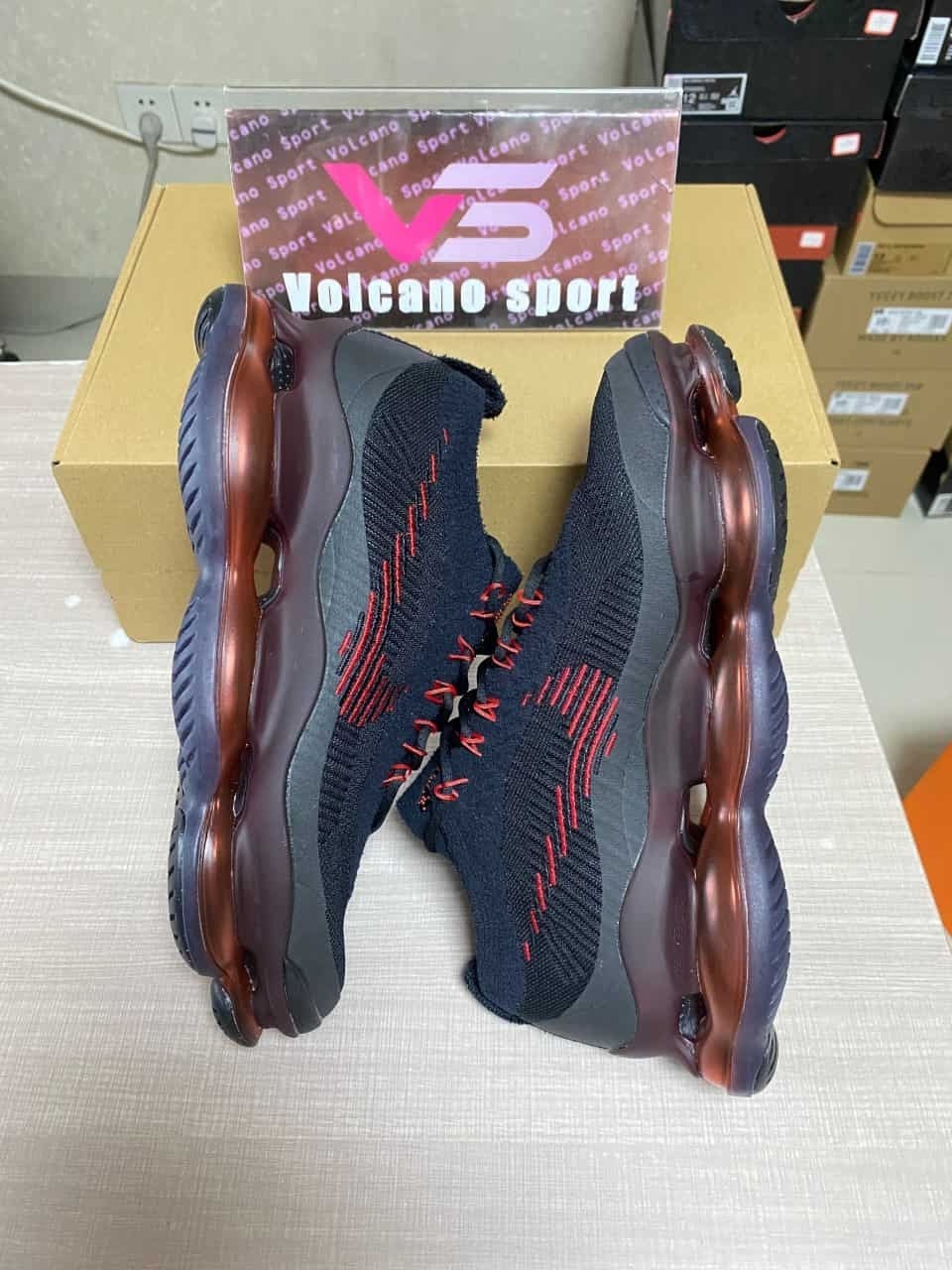 Nike Air Max Scorpion FK Black University Red DJ4701-004