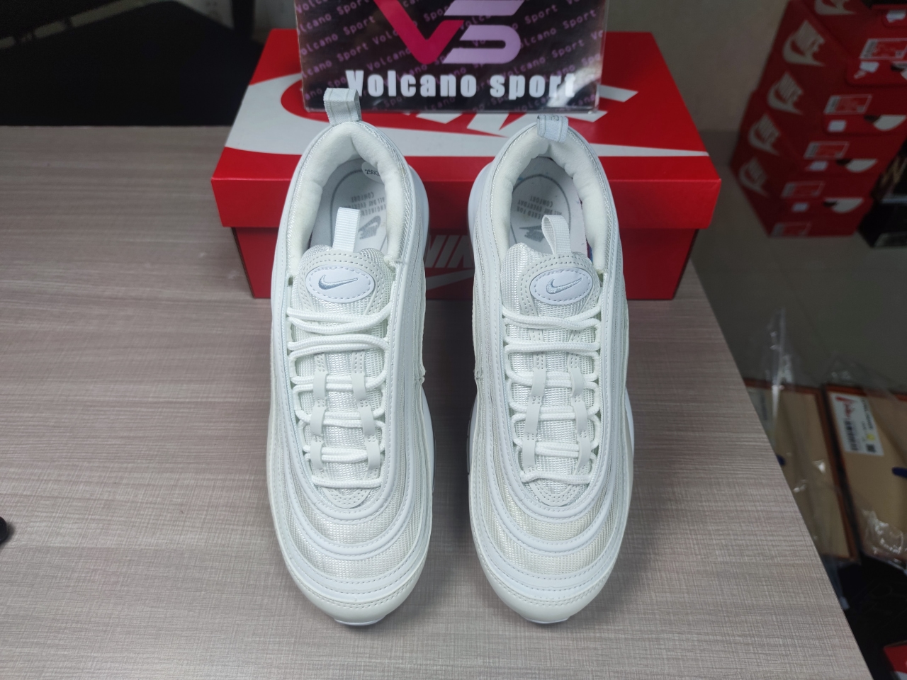 Air Max 97 White Pure Platinum 921733 100