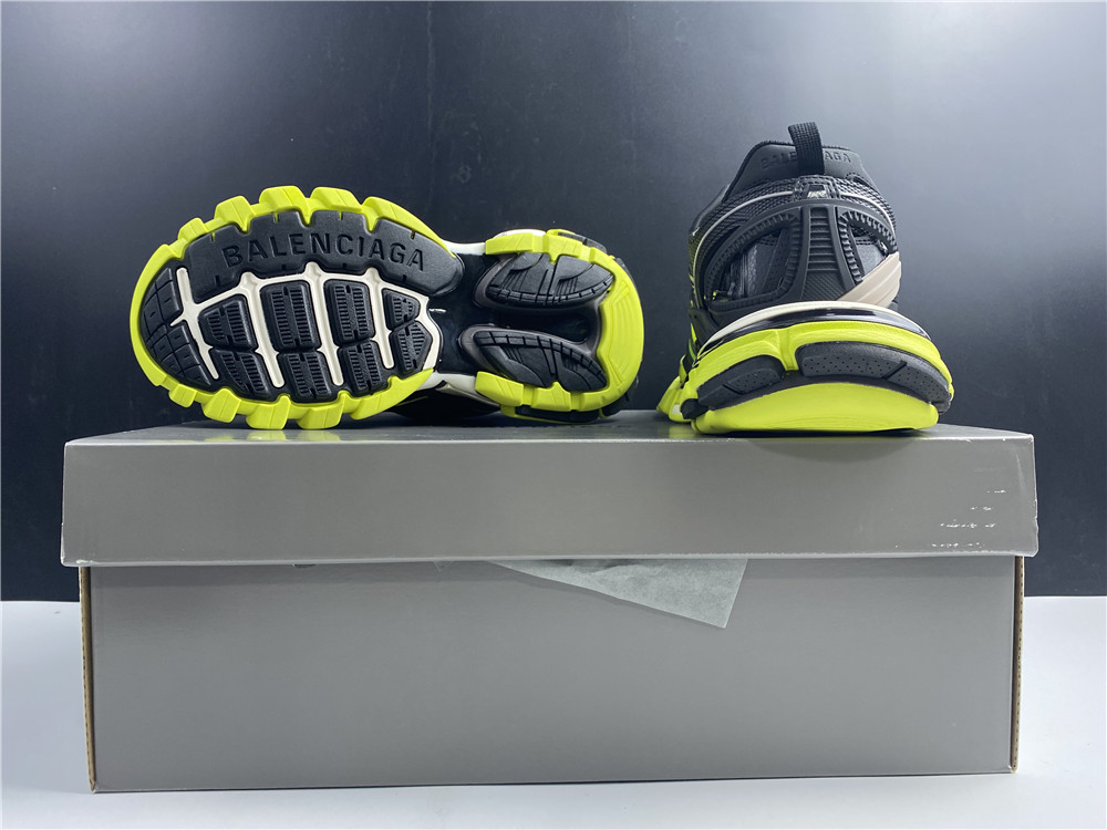 Balenciaga Track Black Fluorescent Yellow
