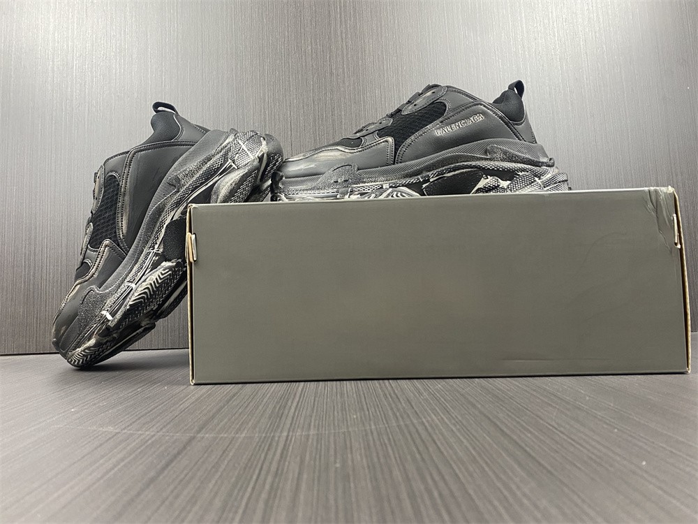 Balenciaga Triple S 'Faded Black' 536737-W3CN3-1000