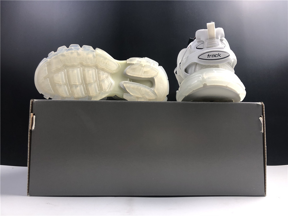 Balenciaga Track White Clear Sole Lowtop Sneaker 647742