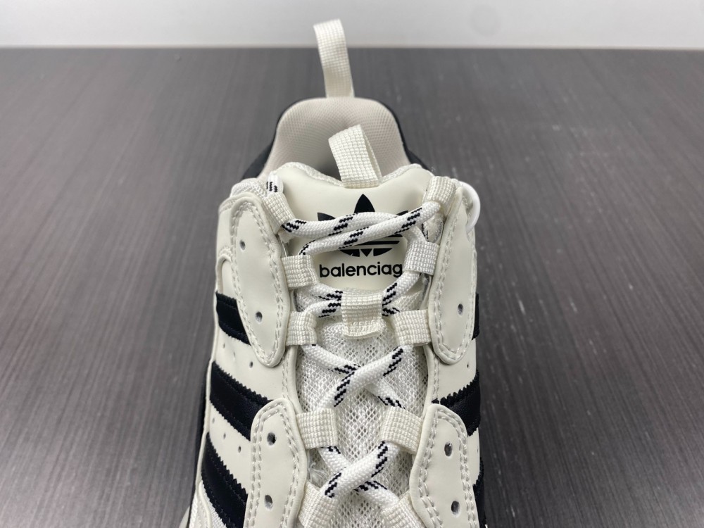 BALENCIAGA Adidas Triple S Sneakers - White,black