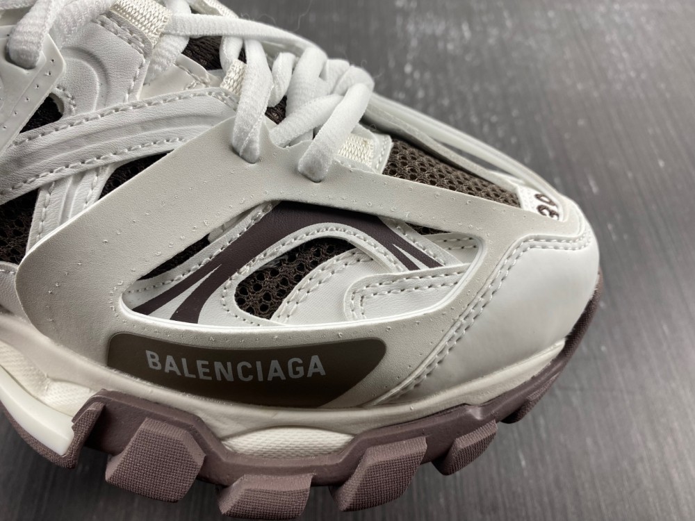 (Women) Balenciaga Track 1.0 Sneakers 'White Brown'