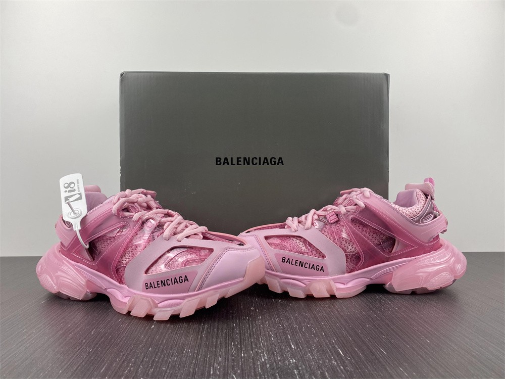 Balenciaga Wmns Track Sneaker 'Clear Sole - Pink'