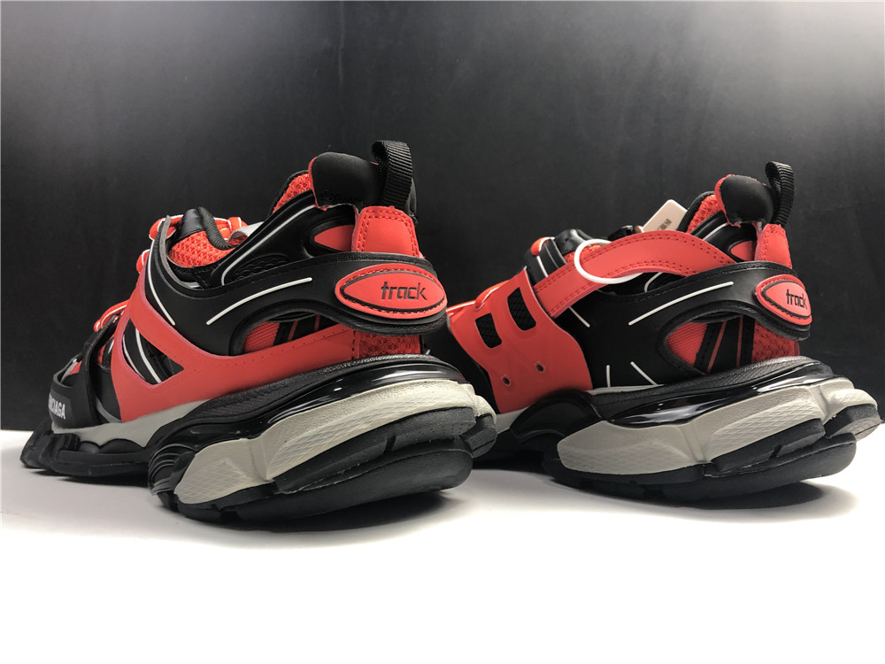 Balenciaga Track Sneaker 'Red Black' - Balenciaga - 542023 W3AD1 6192 - red/grey/black/white